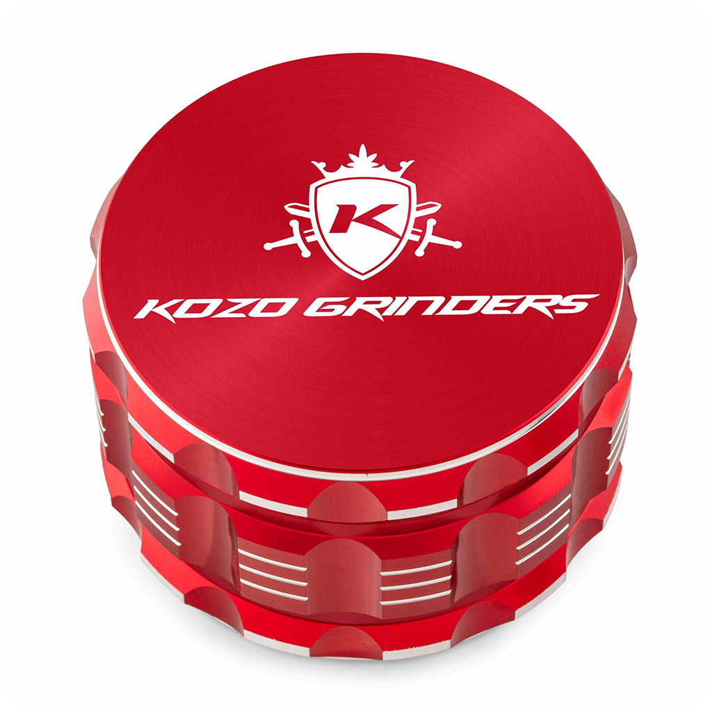 Kozo 3" 4-Piece Anodized Aluminum Grinder