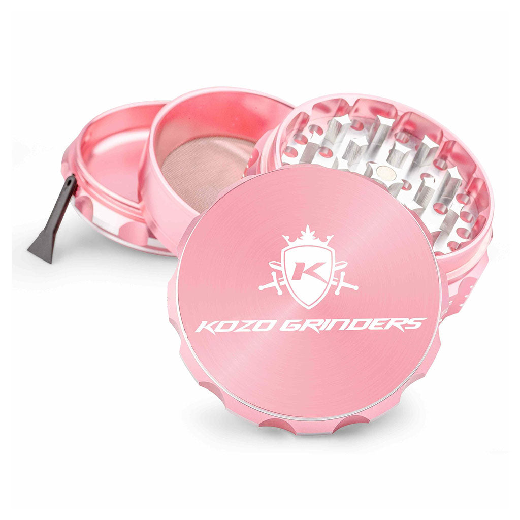 Kozo 3" 4-Piece Anodized Aluminum Grinder