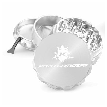 Kozo 3" 4-Piece Anodized Aluminum Grinder