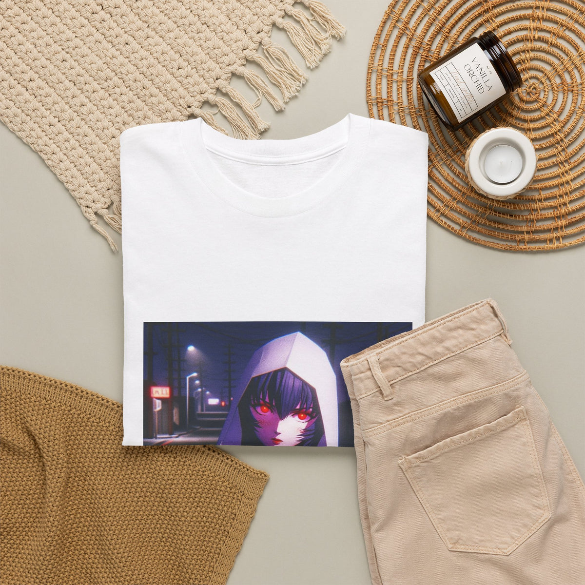 Rei Ayanami Cruising Through GTA San Andreas Tee