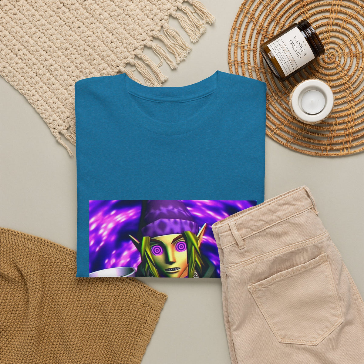 Dripped-Out Elf With Lean Cup