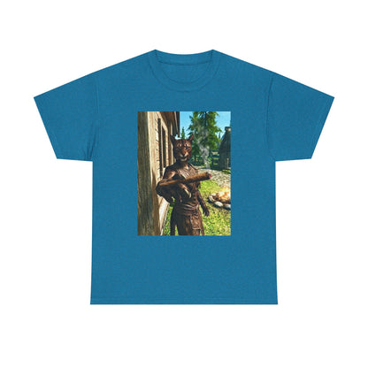 Khajiit Taking A Big Hit Tee