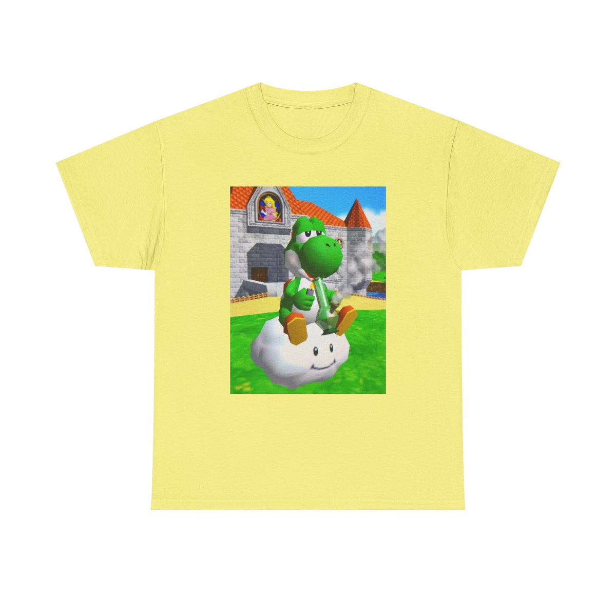 Yoshi Puffing On A Cloud Tee