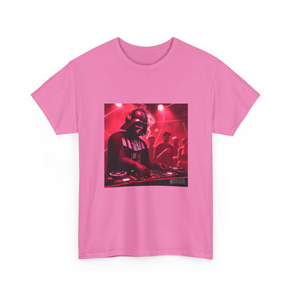 Darth Vader DJ Mixing And Smoking Tee