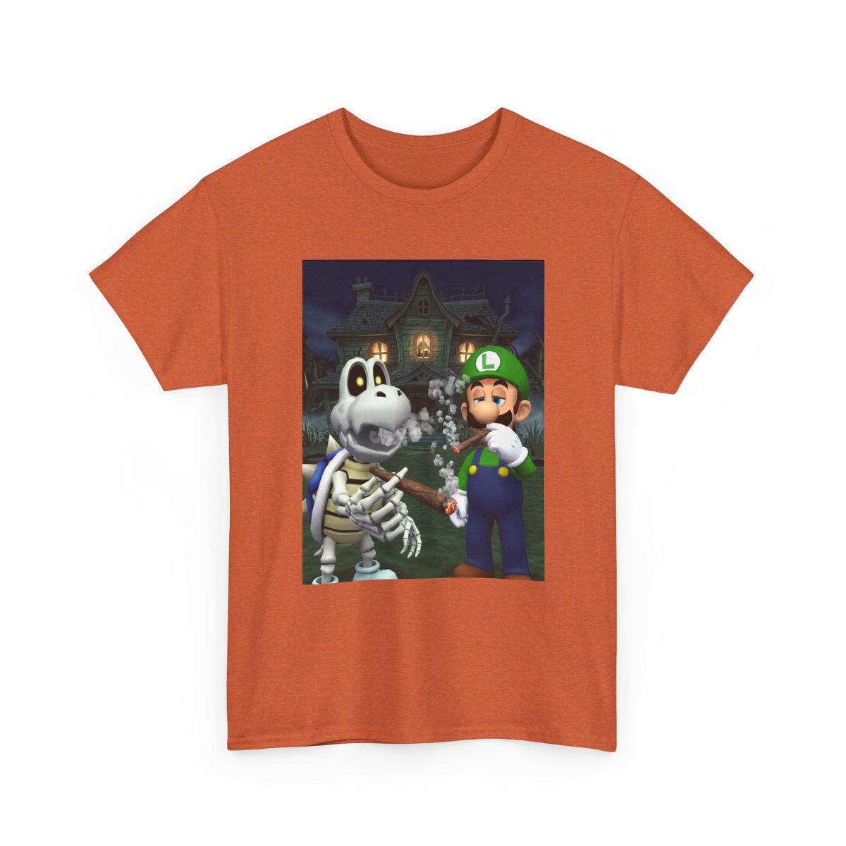 Luigi And Dry Bones Smoking Blunts