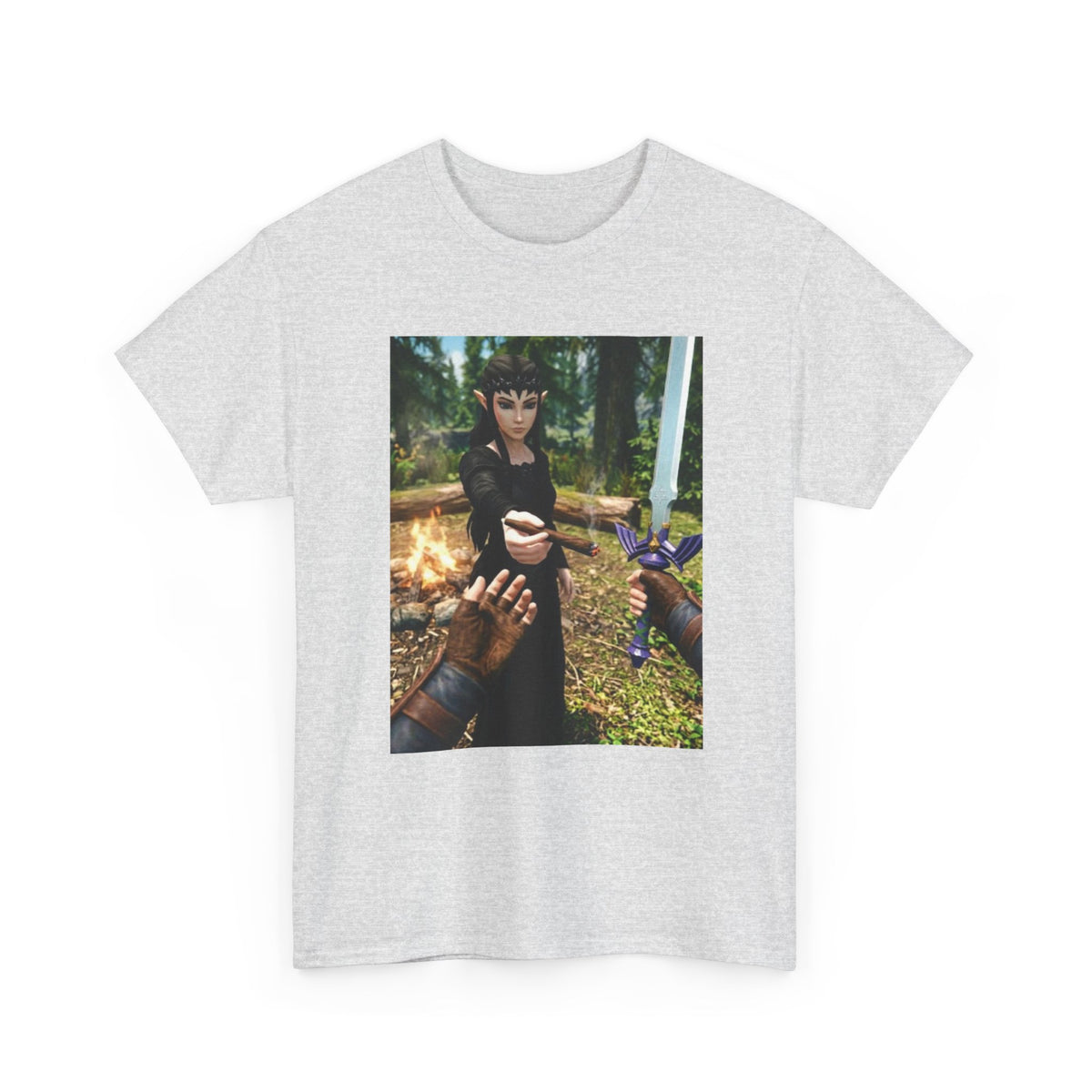 Dark Elf Princess Shares A Blunt Tee