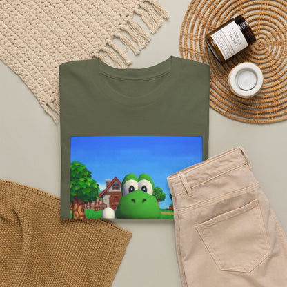Yoshi Giving The Finger On A Tee