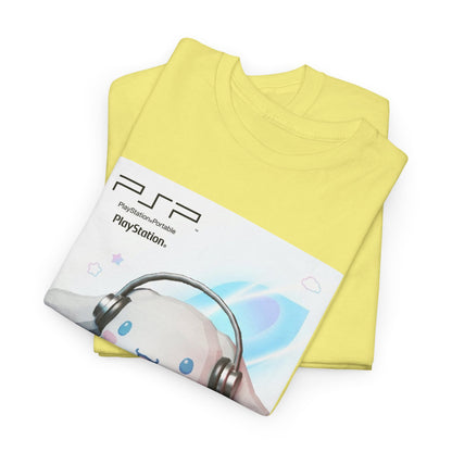 Cinnamoroll Gaming With Headphones On PSP