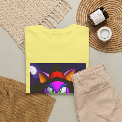 Witchy Sonic Character Giving Middle Finger