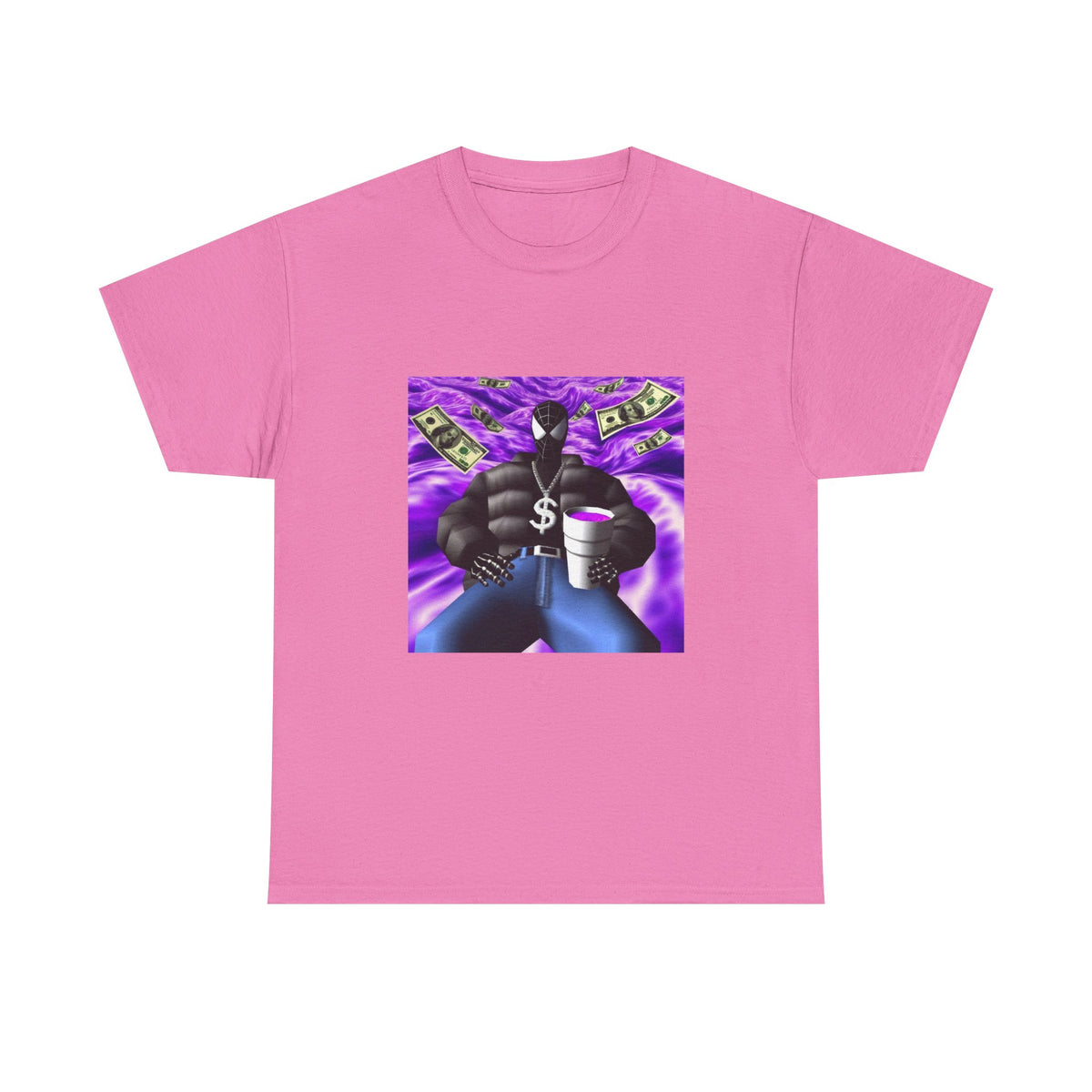Spider-Man Chillin' With Lean And Money