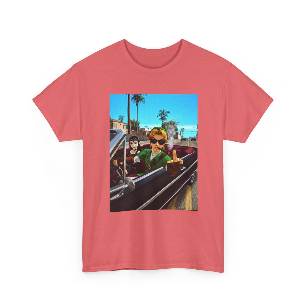 Gamer Legend Cruisin' And Flippin' The Bird Tee