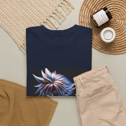 Chrome Warrior With Spiky Hair Tee