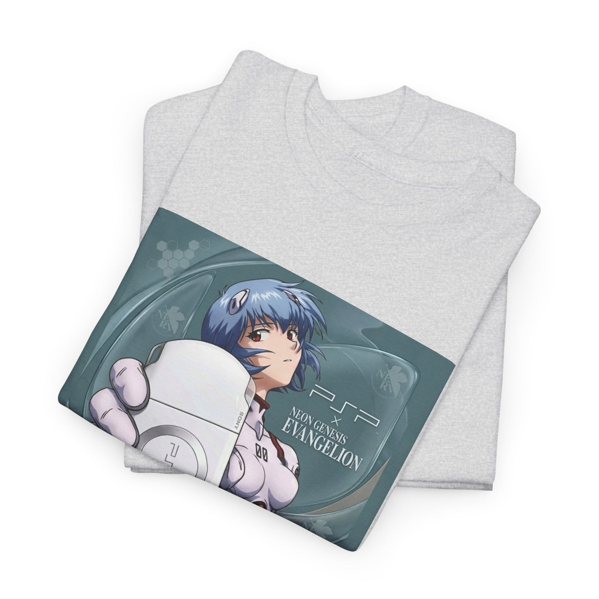 Rei Ayanami Holds PSP Console Tee