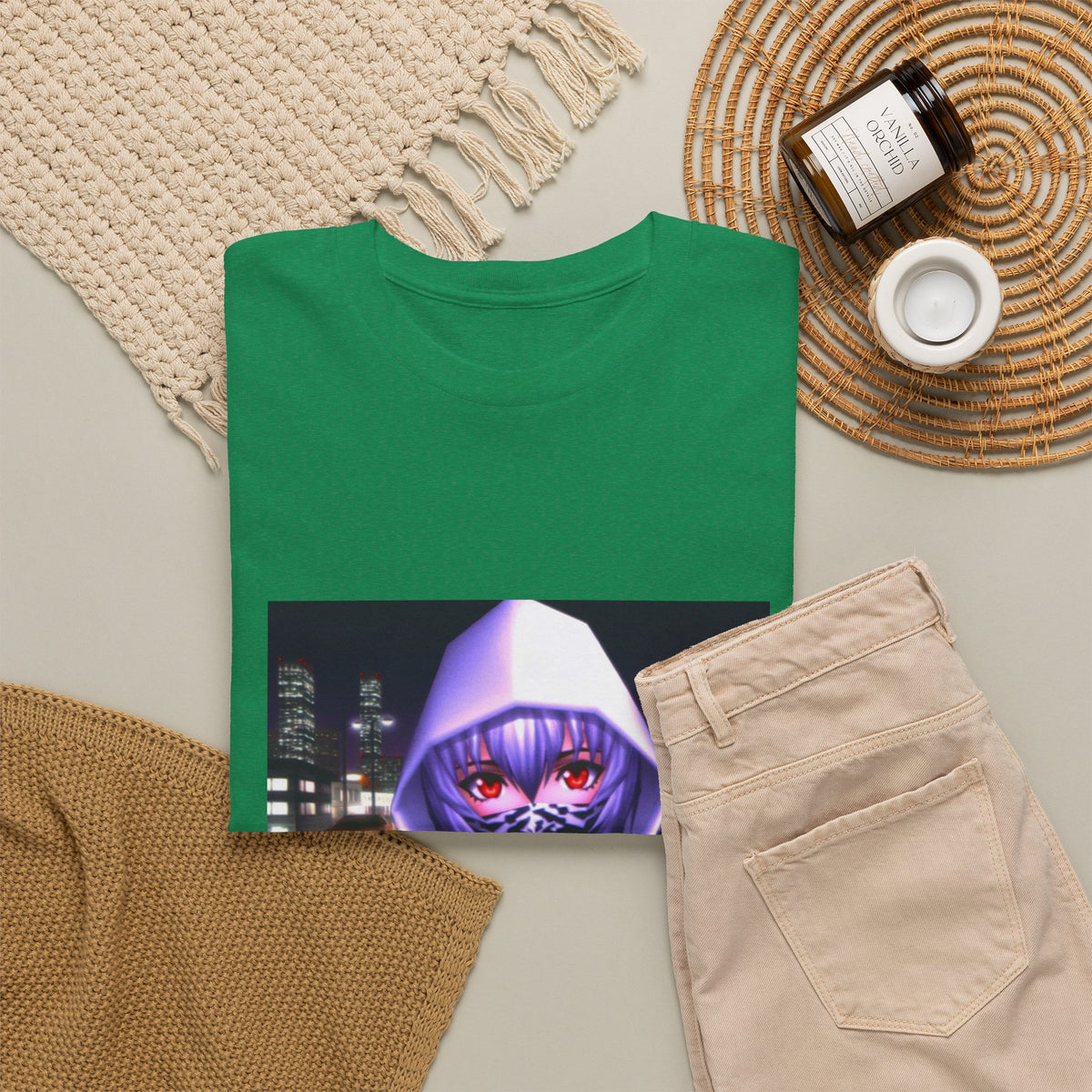 Rei Ayanami Cruising GTA San Andreas Tee (Design 14)
