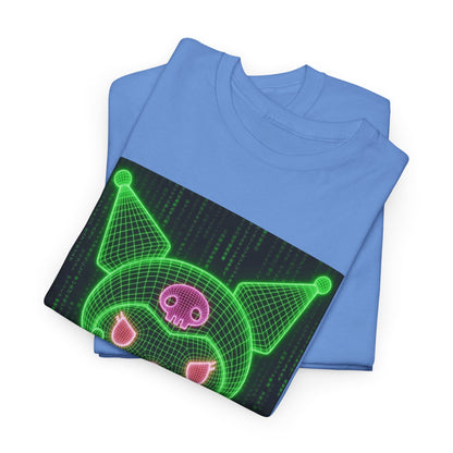 Kuromi Flipping The Bird Matrix Tee