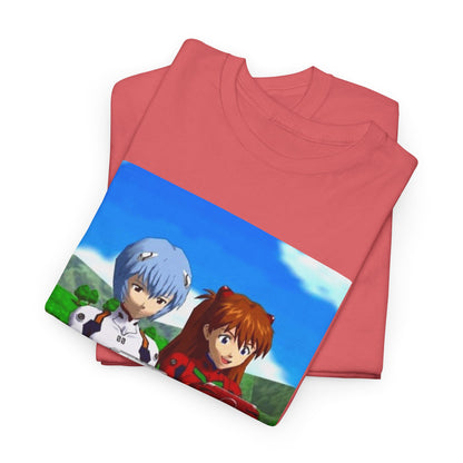 Rei And Asuka Gaming Outdoors