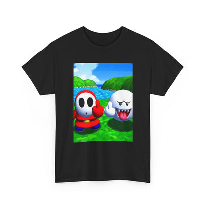 Shy Guy And Boo Middle Fingers Tee