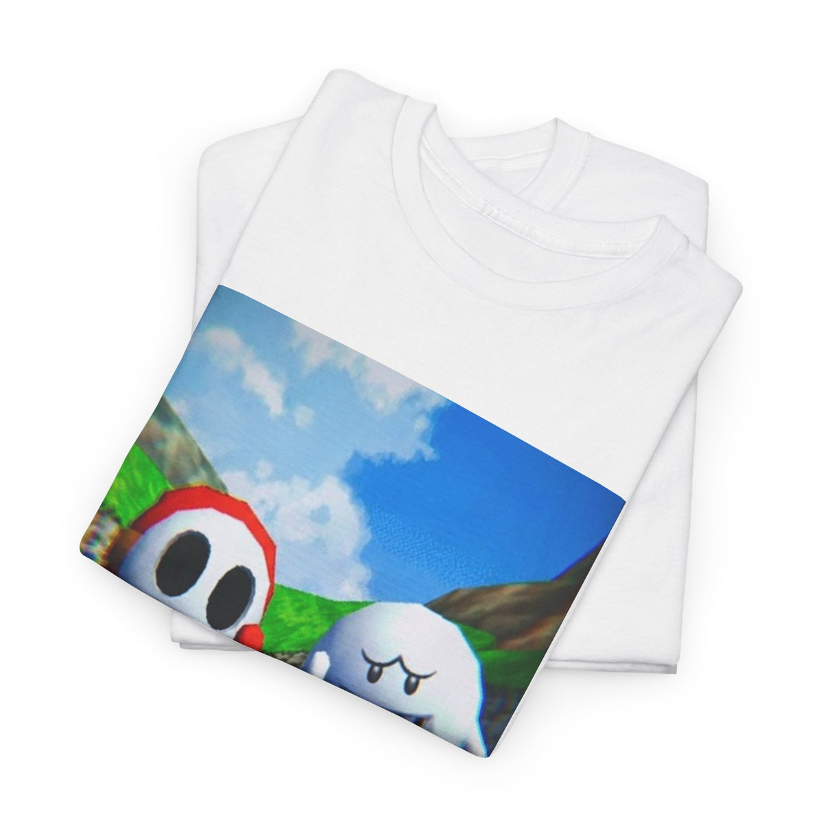 Shy Guy And Boo Flipping Off Tee