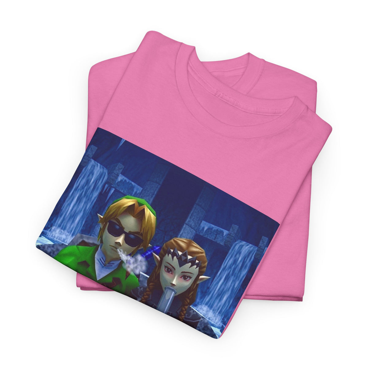 Hylian Heroes Chilling in the Ice Cavern