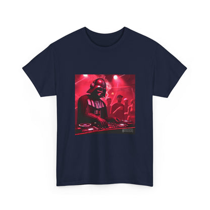Darth Vader DJ Mixing And Smoking Tee