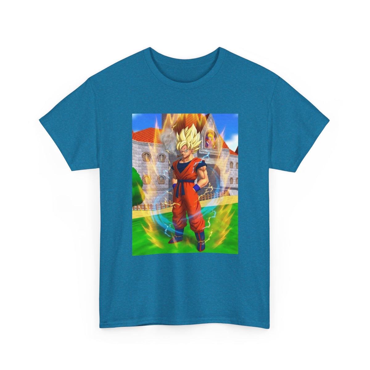 Super Saiyan Smoking A Blunt Tee