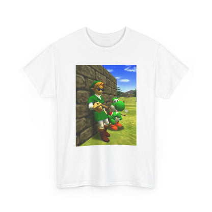 Link and Yoshi Chillin' With Blunts