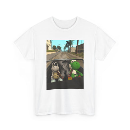 Yoshi And Dry Bones Cruising And Smoking (Design 5)