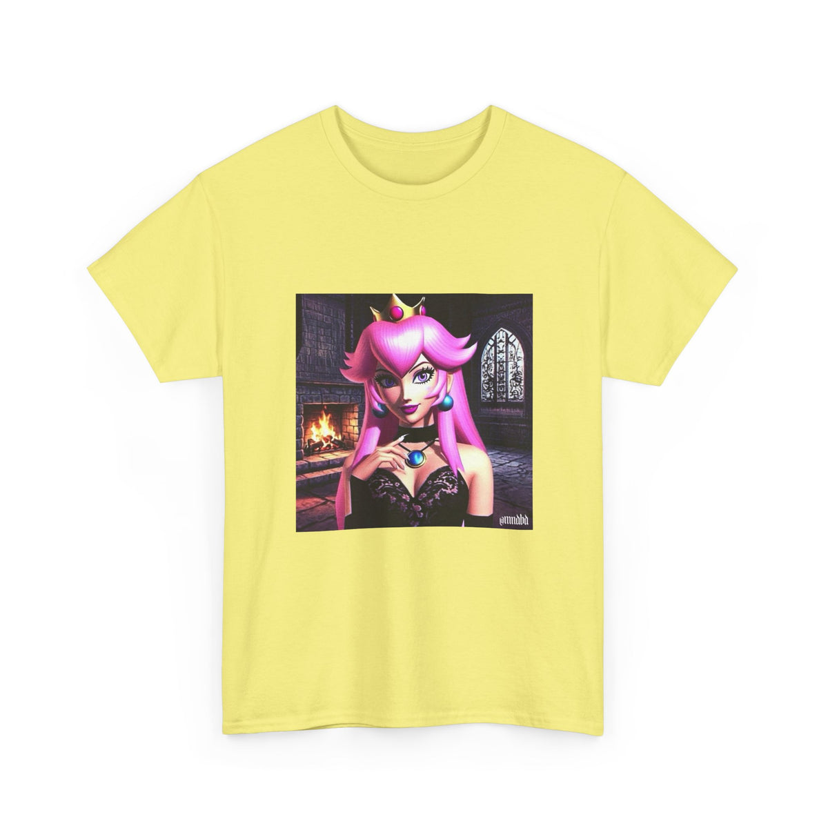 Gothic Pink Princess Peach In Castle