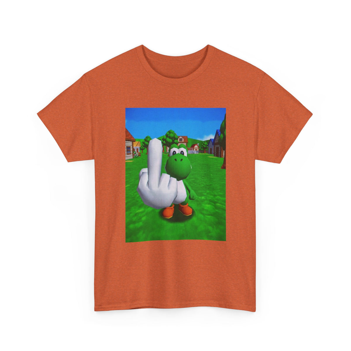 Yoshi Giving The Finger Tee (Design 2)