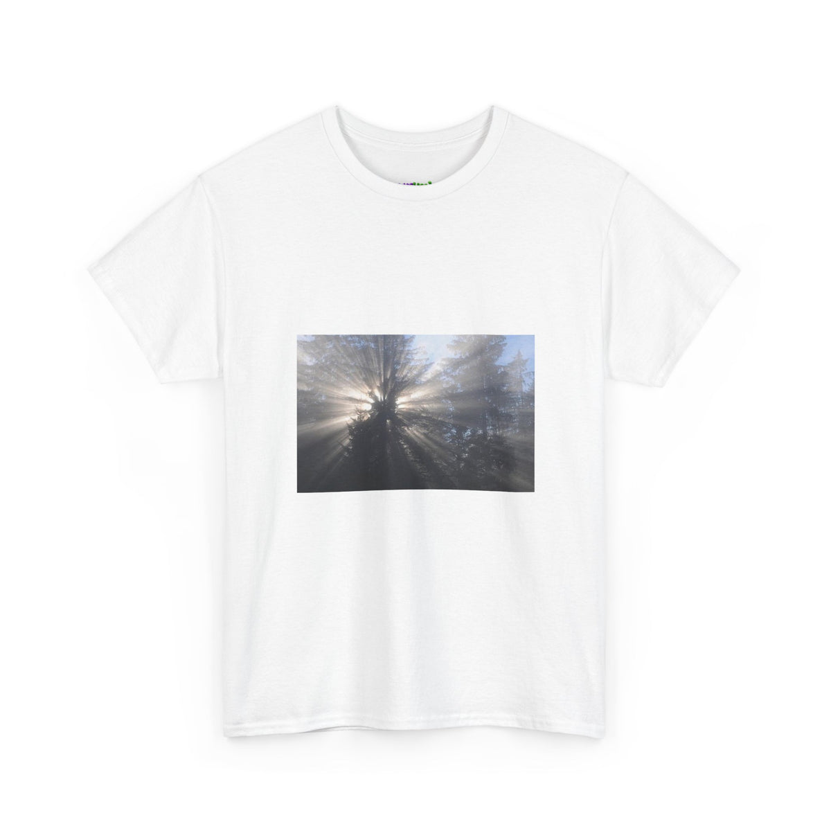 Neon Leaf Dream Graphic Tee