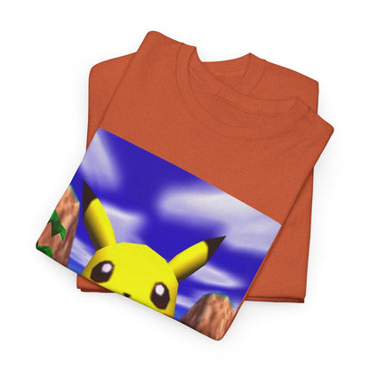 Pikachu Giving The Finger On An N64 Island