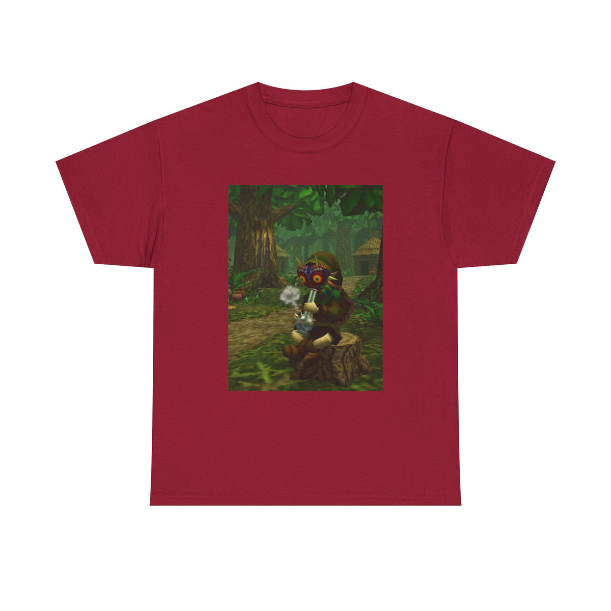 Deku Link Smoking Majora's Mask Tee