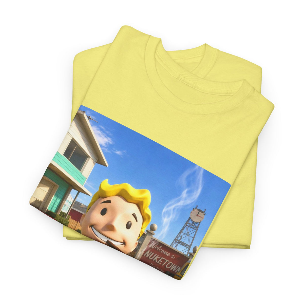 Vault Boy Smoking Blunt In Nuketown