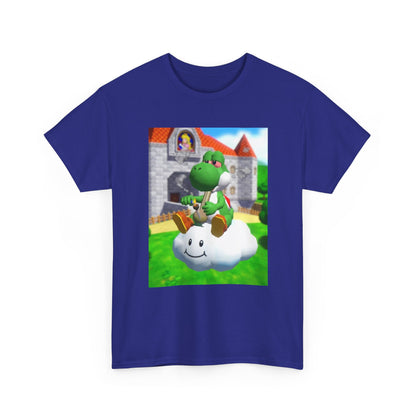 Yoshi Puffing On A Cloud Tee (Design 7)
