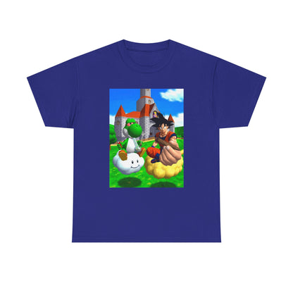 Yoshi And Goku Sharing A Smoke Tee