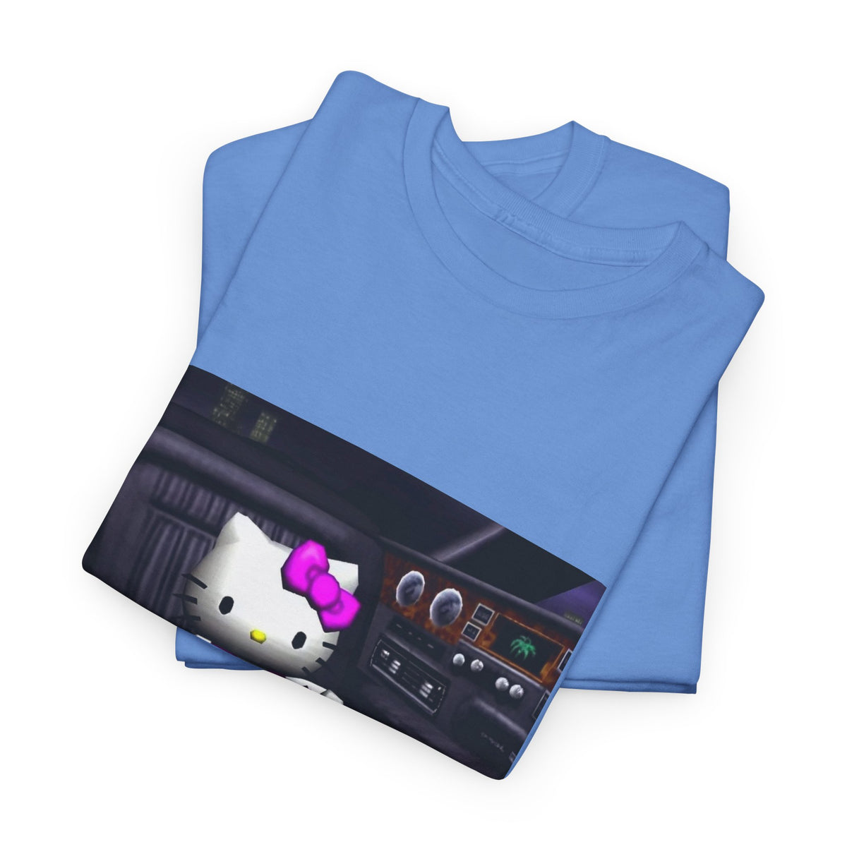 Kitty Pouring Purple Drank In Car Tee