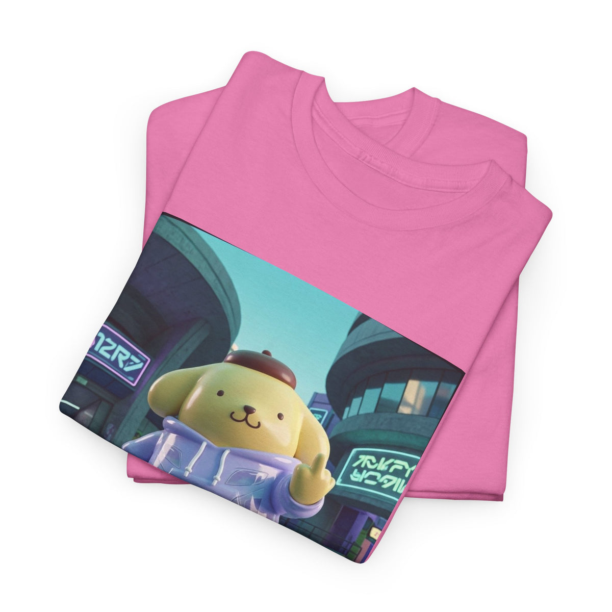 Pompompurin Skater Flipping The Bird