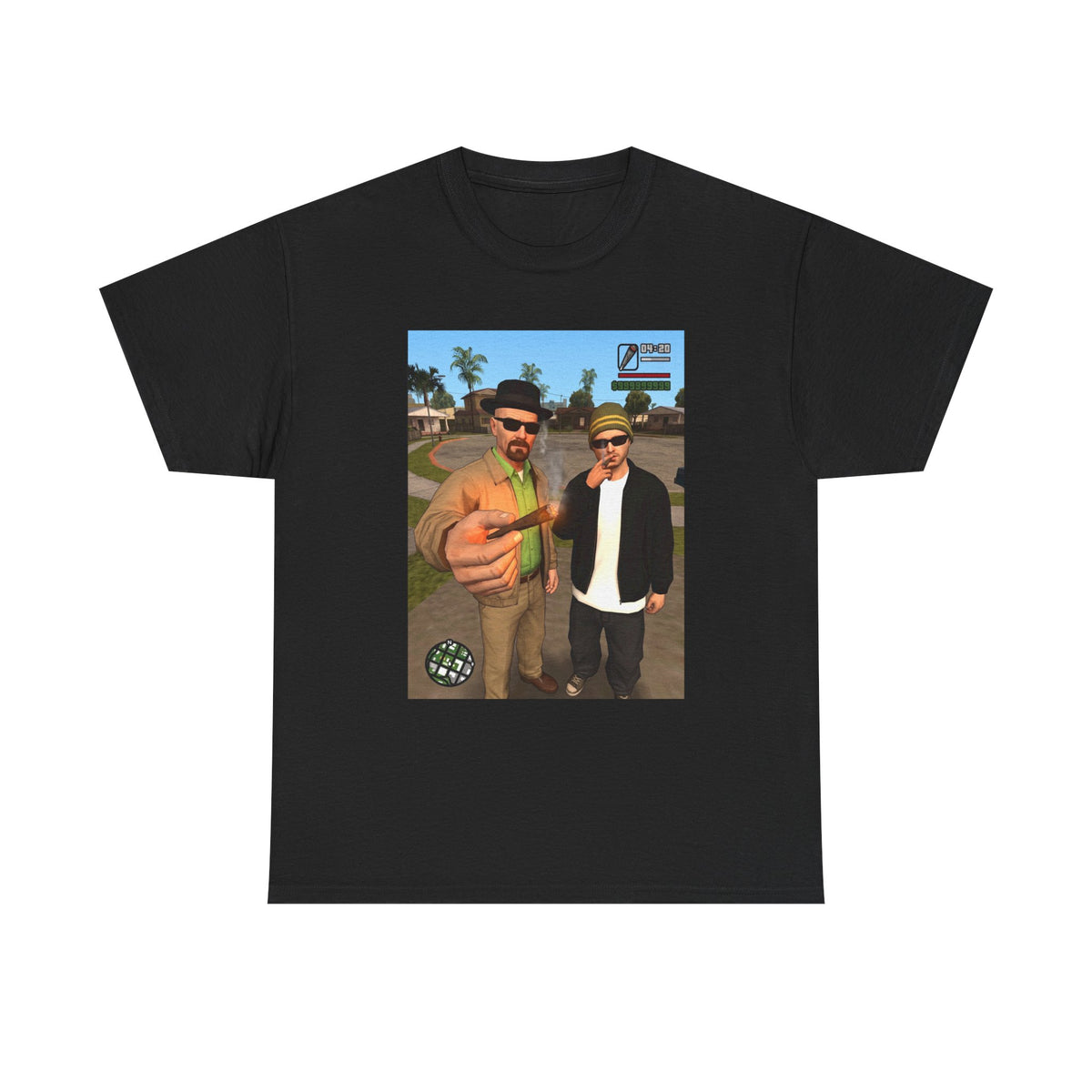 Walter And Jesse Smoking In San Andreas (Design 2)