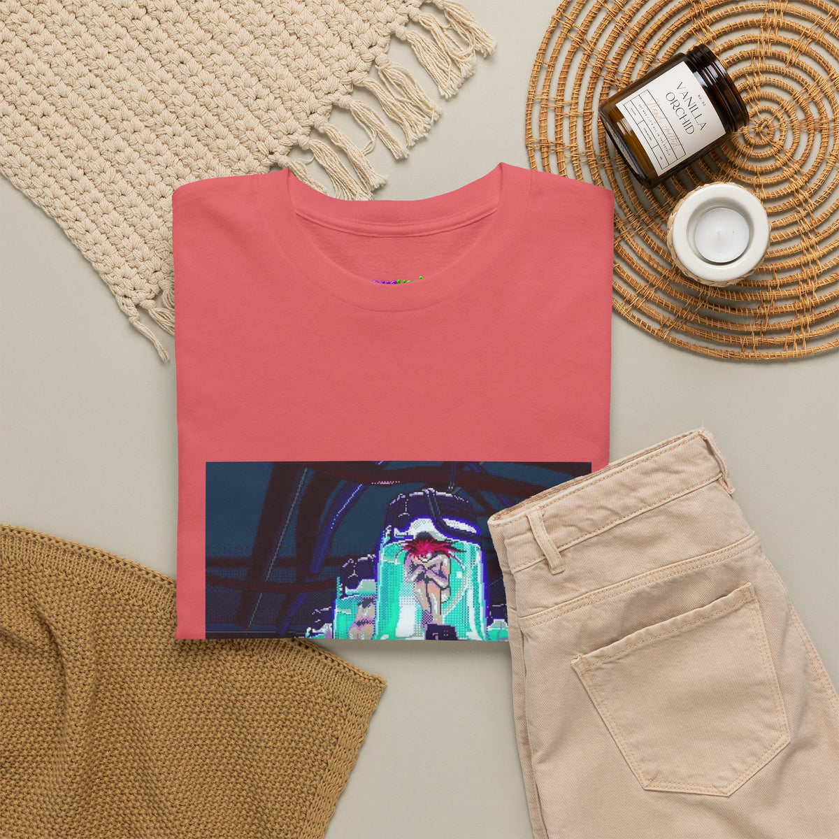 Cyanogenic Text Graphic Tee