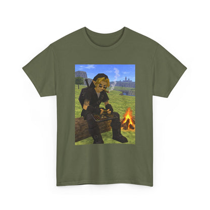 Dark Link Rolling Blunts By The Campfire