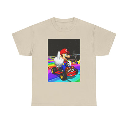 Mario Kart Smoking Blunt Middle Finger