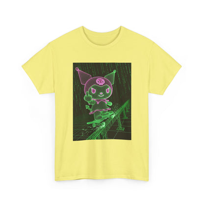 Wireframe Kuromi Skates And Flips The Bird