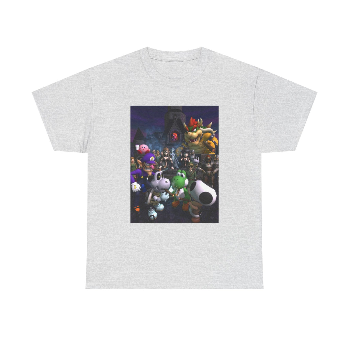 Waluigi And Friends Gathering At The Castle