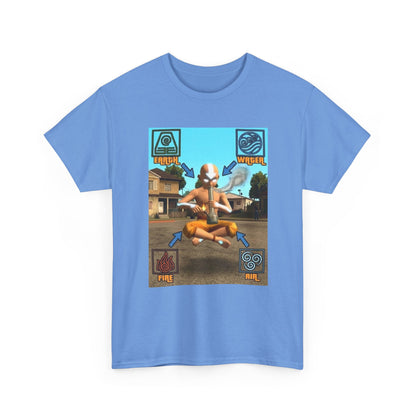 Bender Aang Meditating with Bong Tee