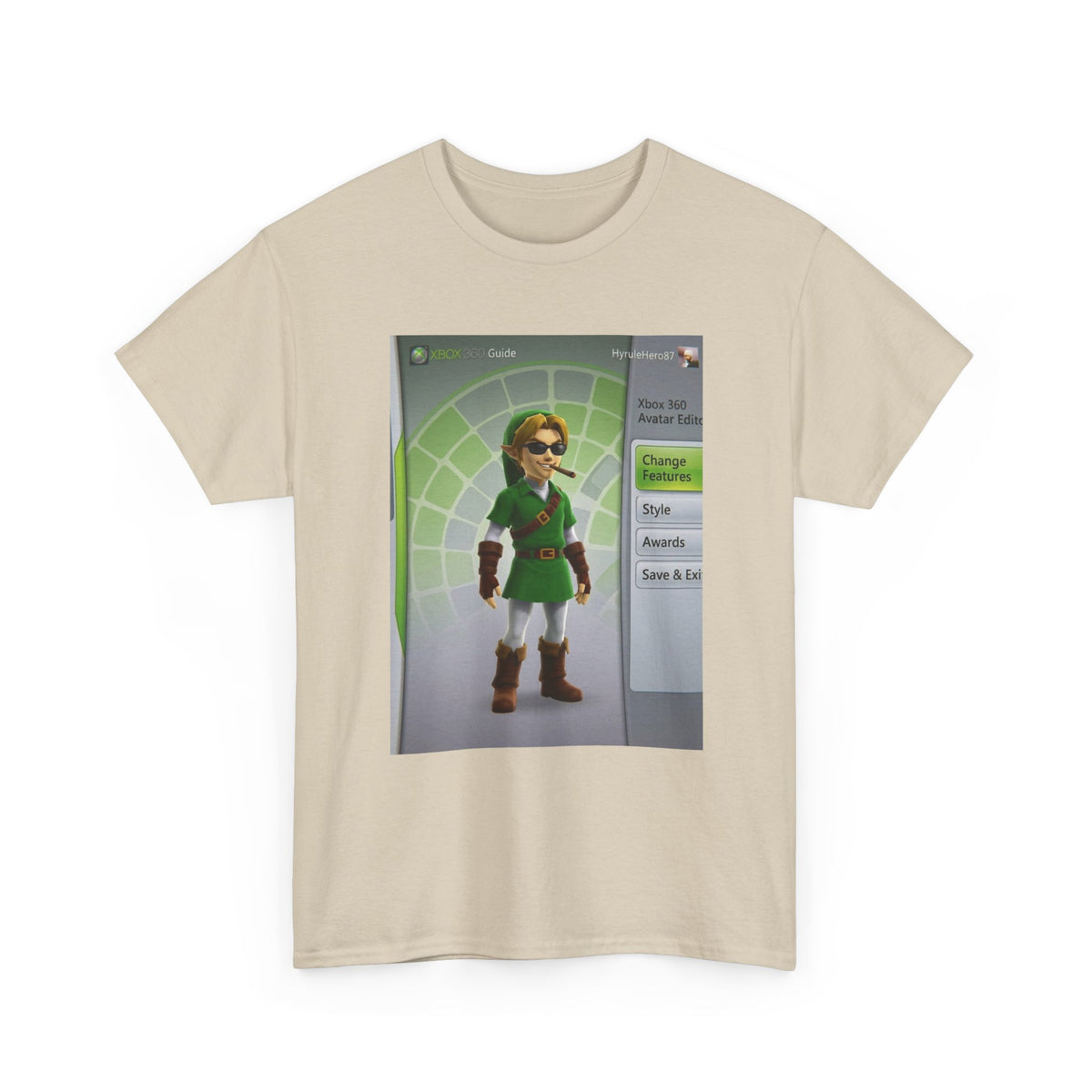 Cool Link Avatar Smoking Cigar Tee