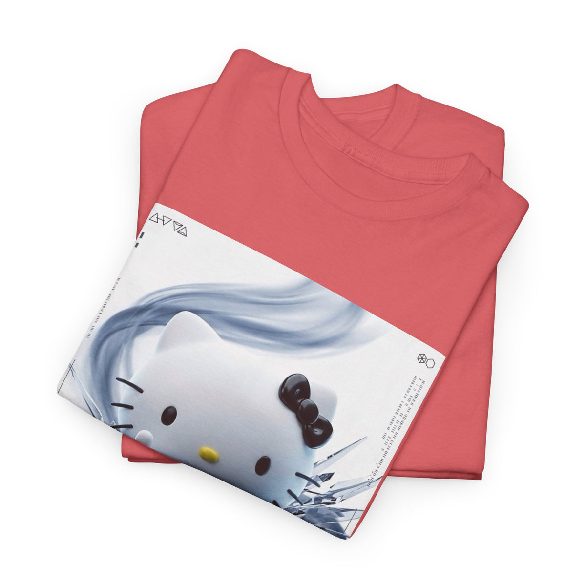 Cute Kitty Flipping The Bird Tee