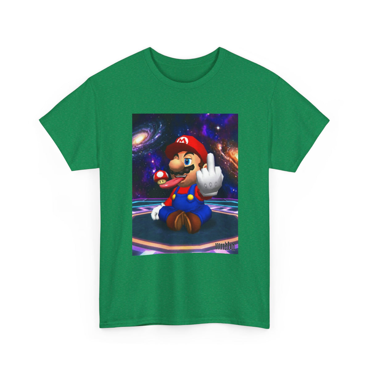 Mushroom-Tripping Plumber Gives The Finger Tee