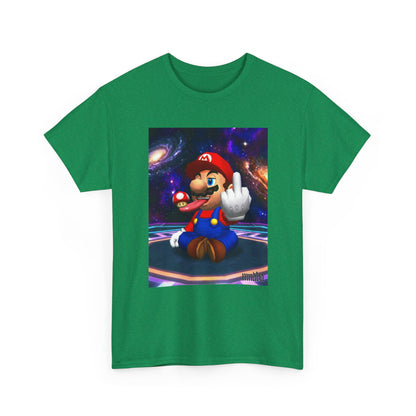 Mushroom-Tripping Plumber Gives The Finger Tee