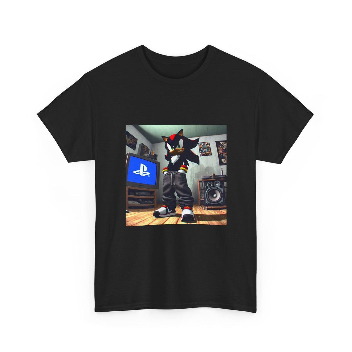Shadow The Hedgehog's Y2K Drip Tee