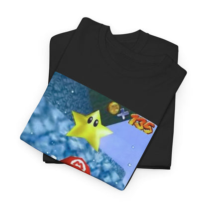 Mario Flips The Bird In Icy World Tee